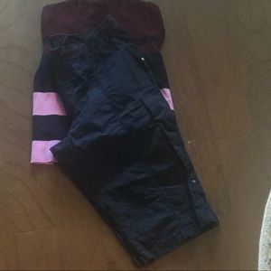 Style &Com Black Cropped Pants SZ 20